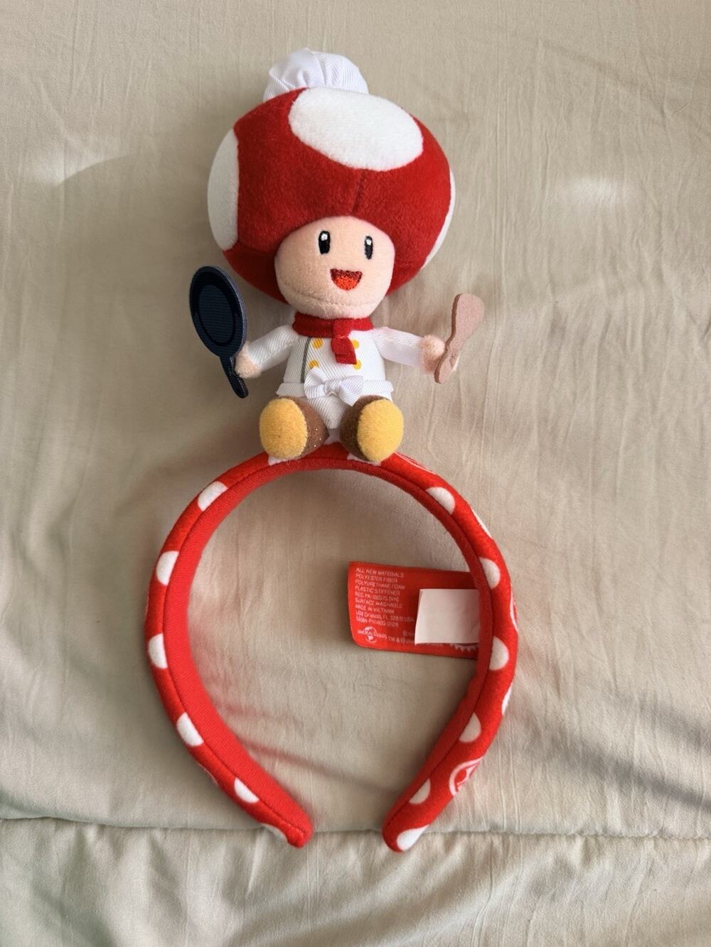 USJ Chef Toad Headband Super Nintendo World